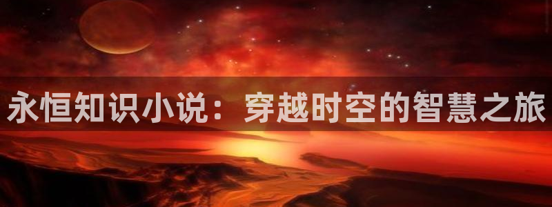 久久小说阅读下载：永恒知识小说：穿越时空的智慧之旅